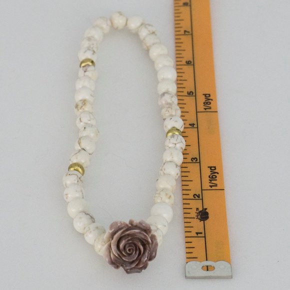 Bracelet Stretch Semi Precious - Picture 3 of 3